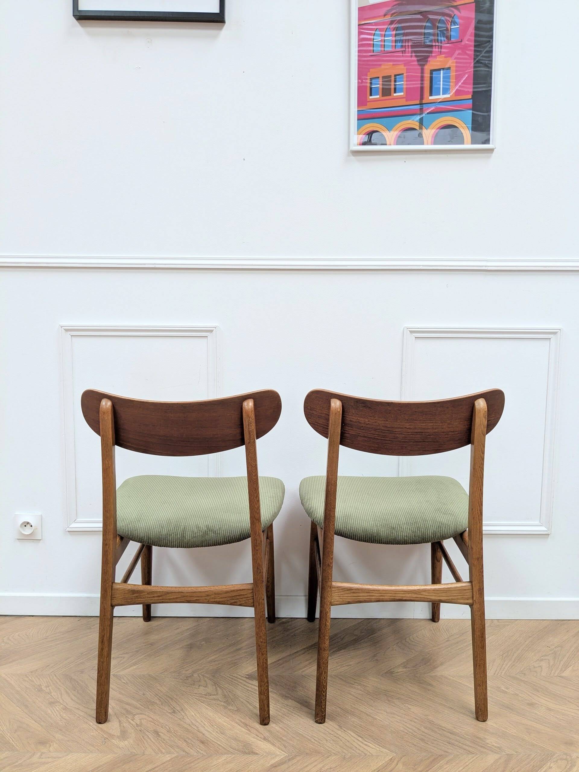 Pair of Scandinavian Chairs