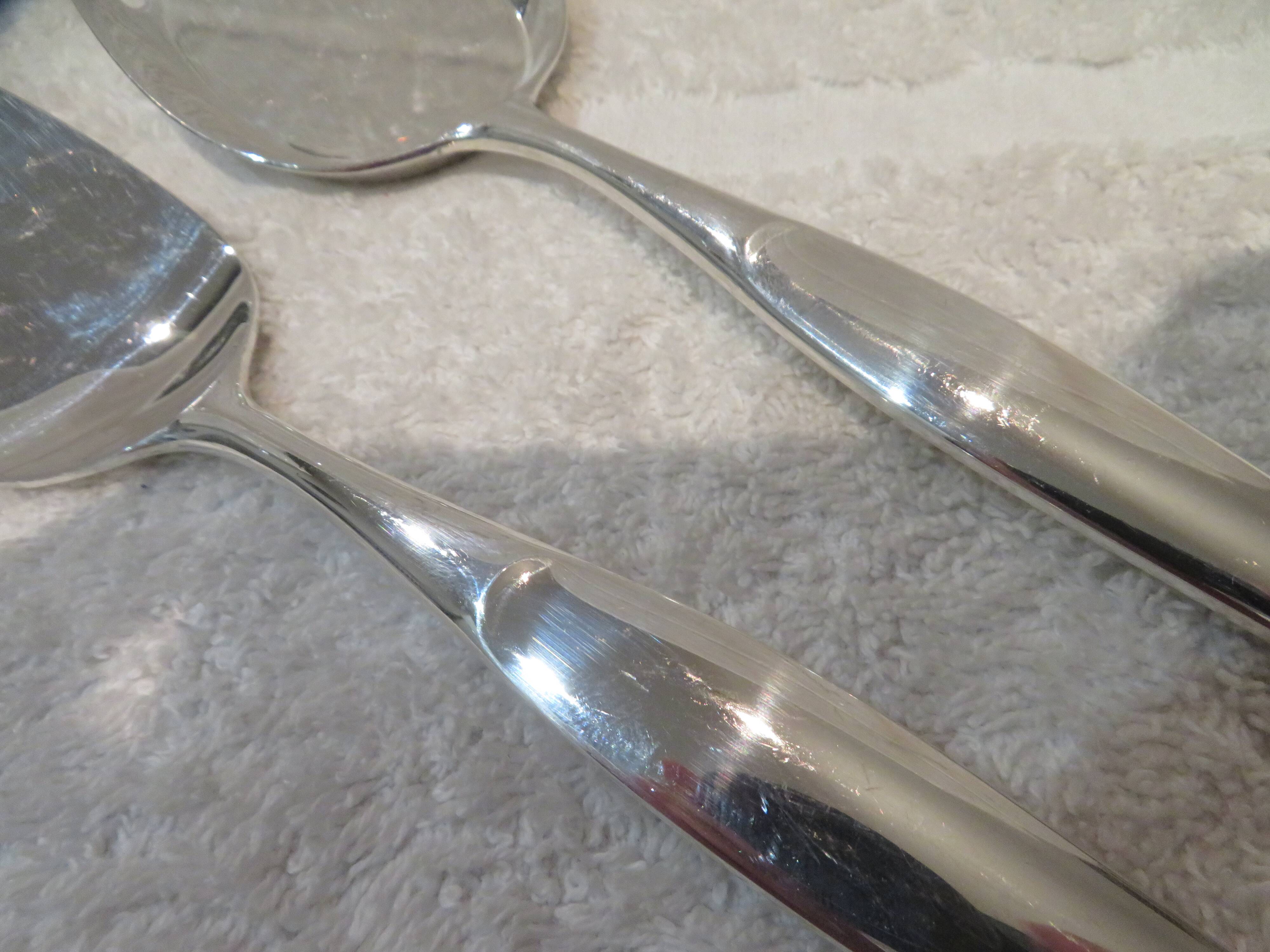 Christofle Duo 2-piece silver-plated fish serving set