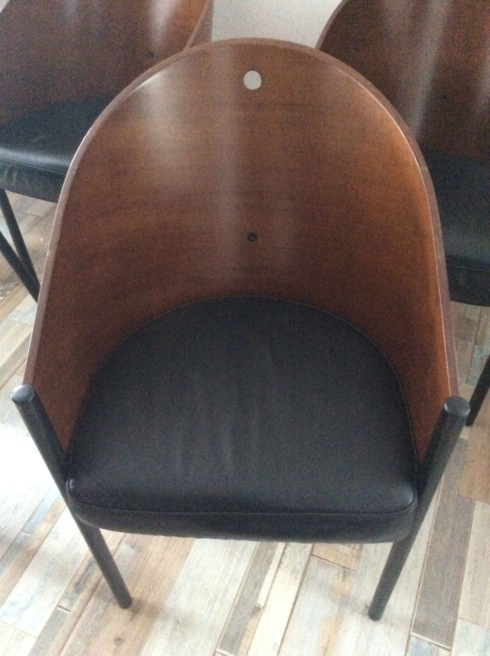 Set of 6 costes chairs by Philippe Starck, Aleph Driade edition