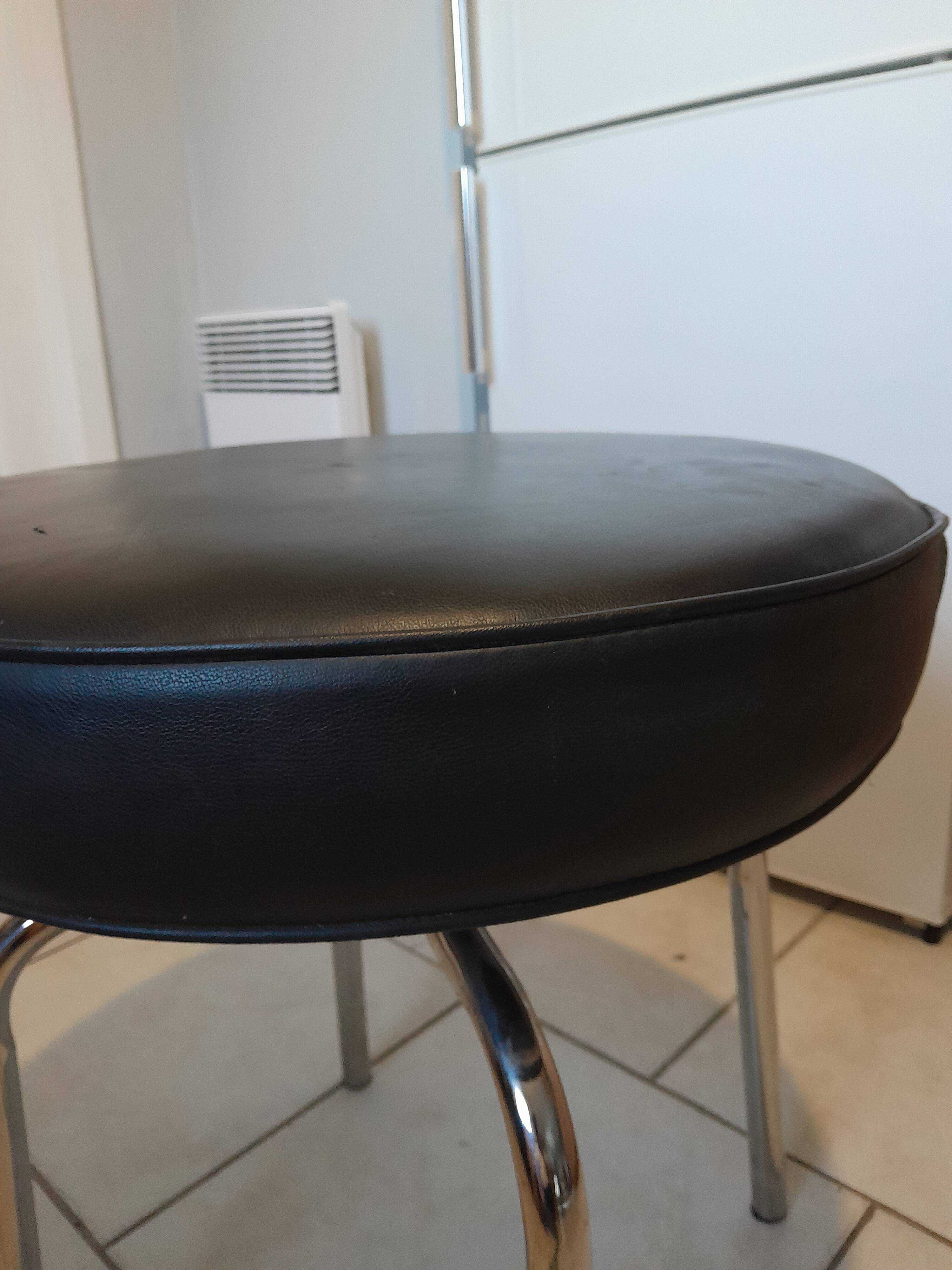 Vintage designer swivel stool from the 70s 80s