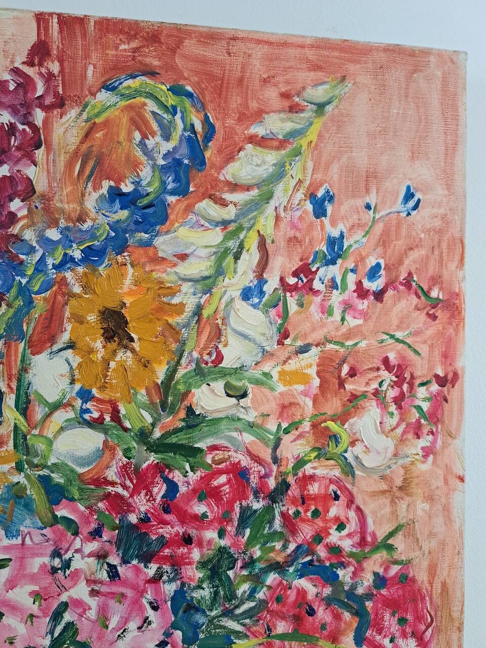 Bouquet of Flowers Painting by Azéma Billa