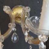Pair of grapevine wall lamps 1960