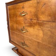 An art deco Italian chest of drawers, Italy 1950s