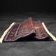Vintage Hand-Woven Middle Eastern Oriental Senneh Rug, 1960s