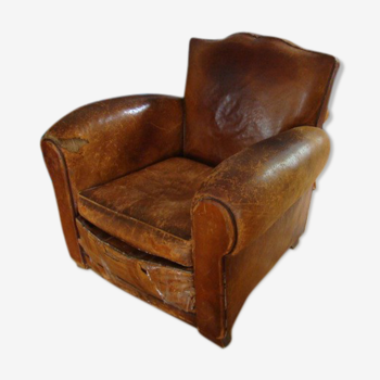 Old club armchair