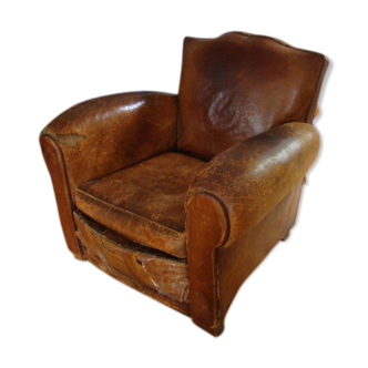 Old club armchair