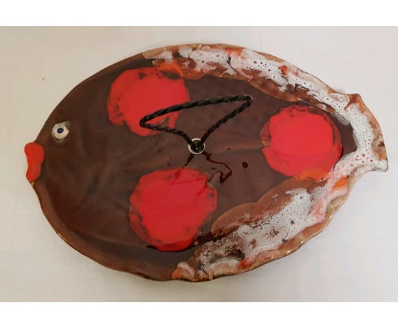 Vallauris fish platter 1960