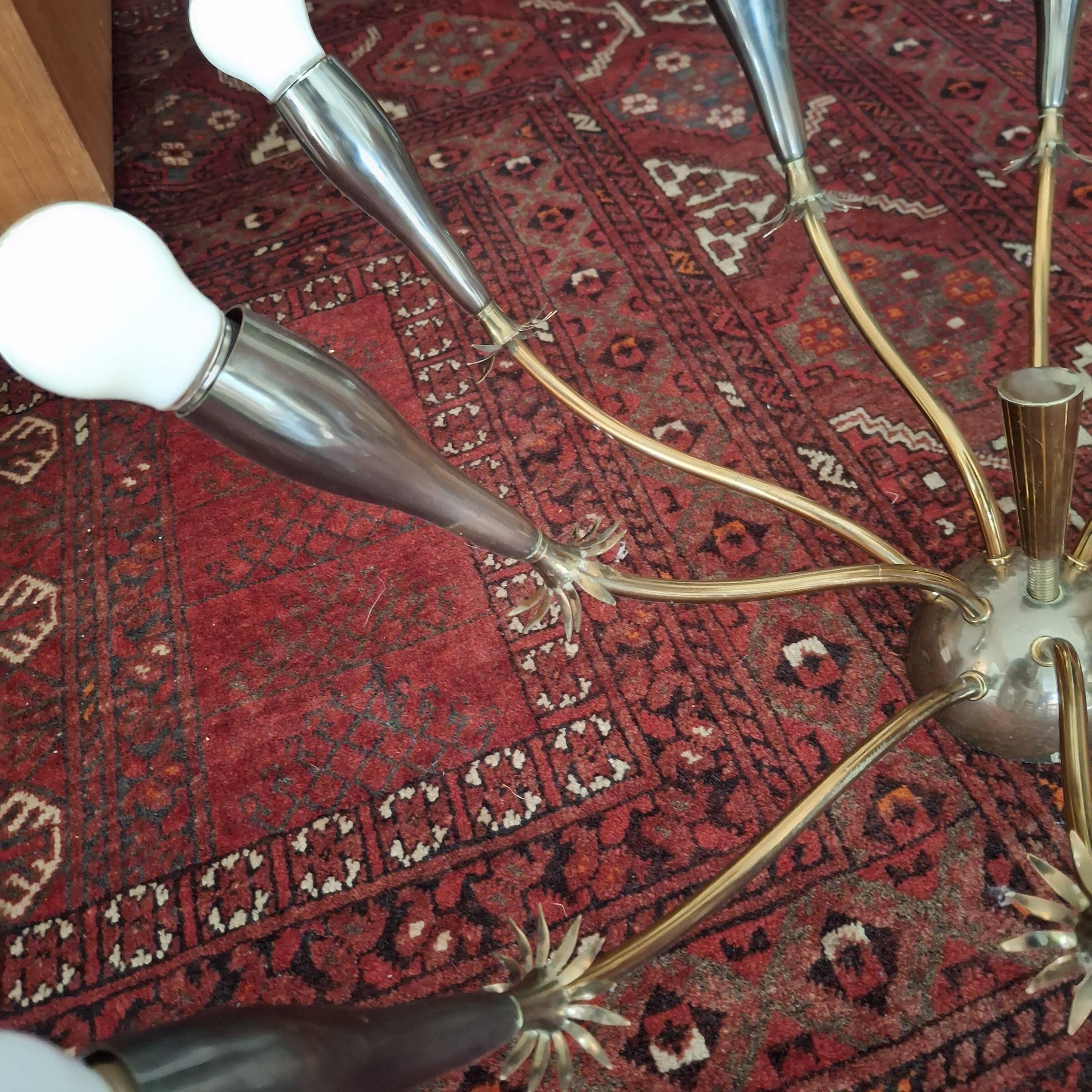 Sputnik chandelier model spider. 1960