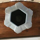 Art Deco cracked ceramic vase