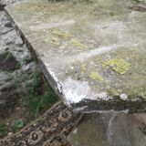 Design hexagonal concrete table