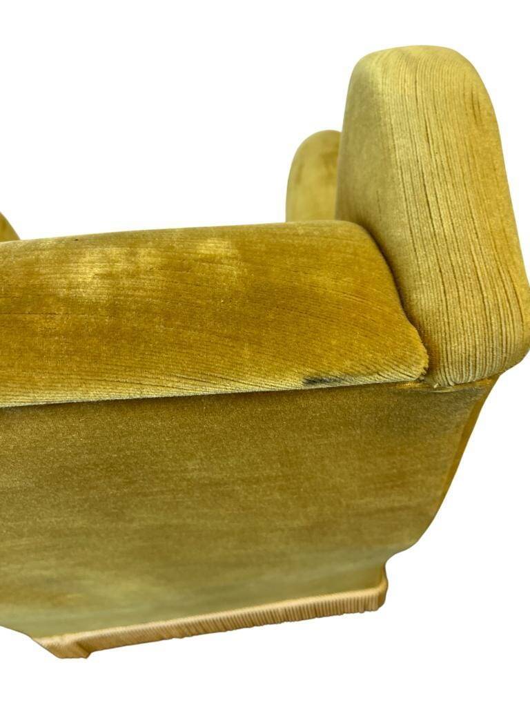 Set of 2 vintage club chairs / armchairs / individual armchairs