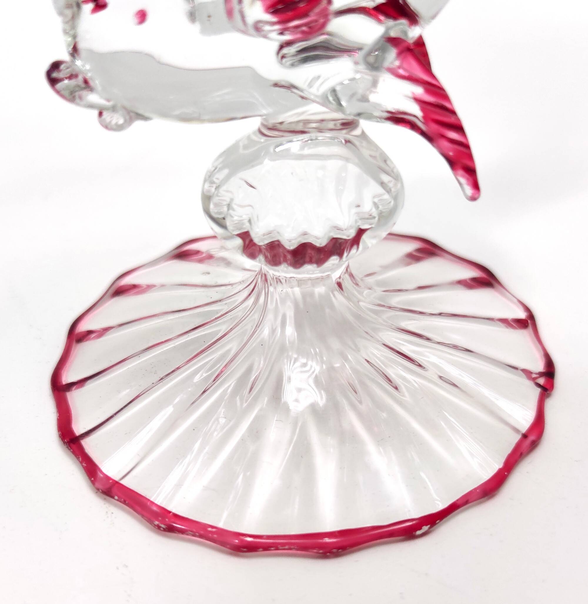 Renaissance style Murano Glass Cake Stand by La Murrina, Italy