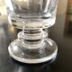 6 crystal glasses 1970s