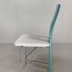 Ensemble de 6 chaises à repas Memphis en bouclé, années 1980