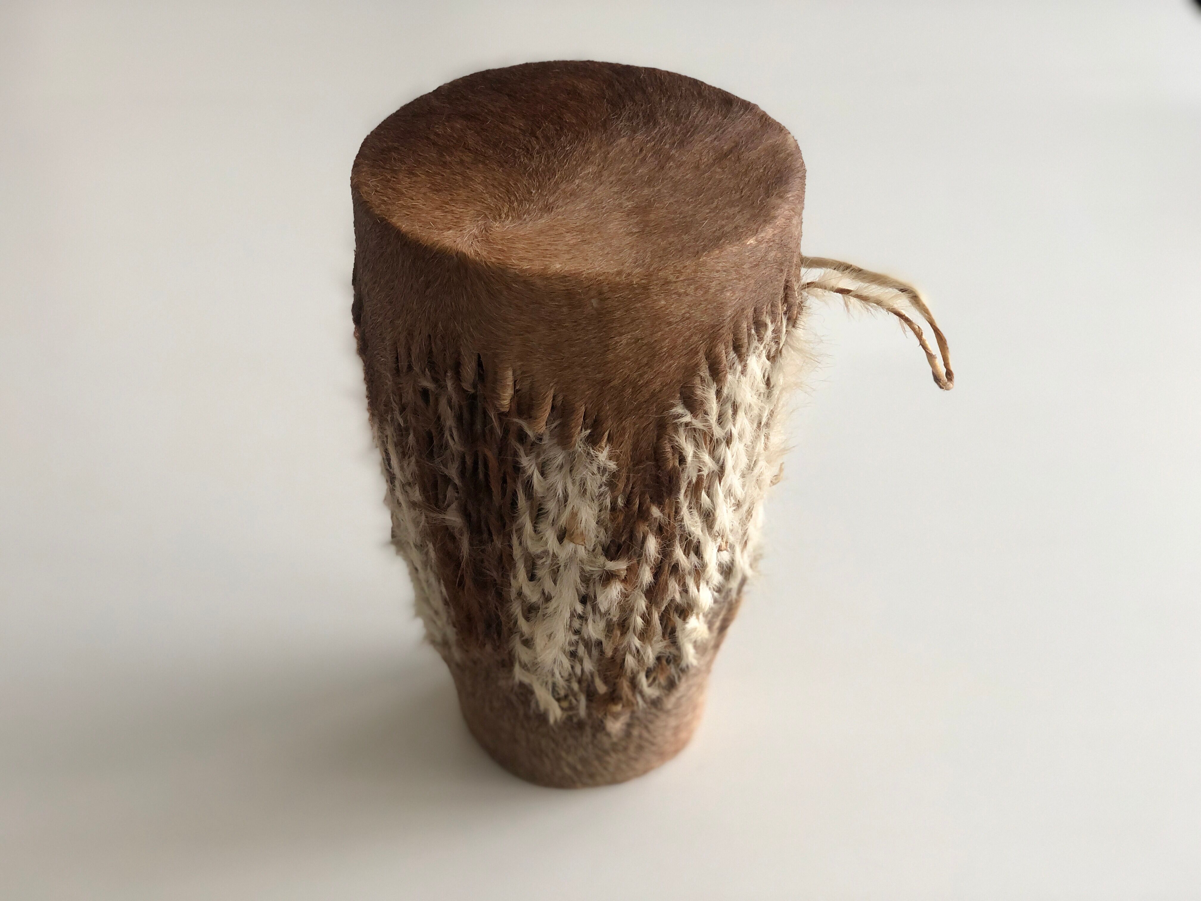 Goatskin drum