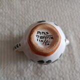 Small milk jug with floral decoration ARS Deruta