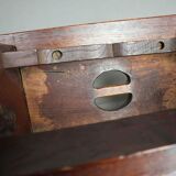 XIXth cnetury Gothic revival oak stool