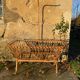 Baby cot/rattan bed