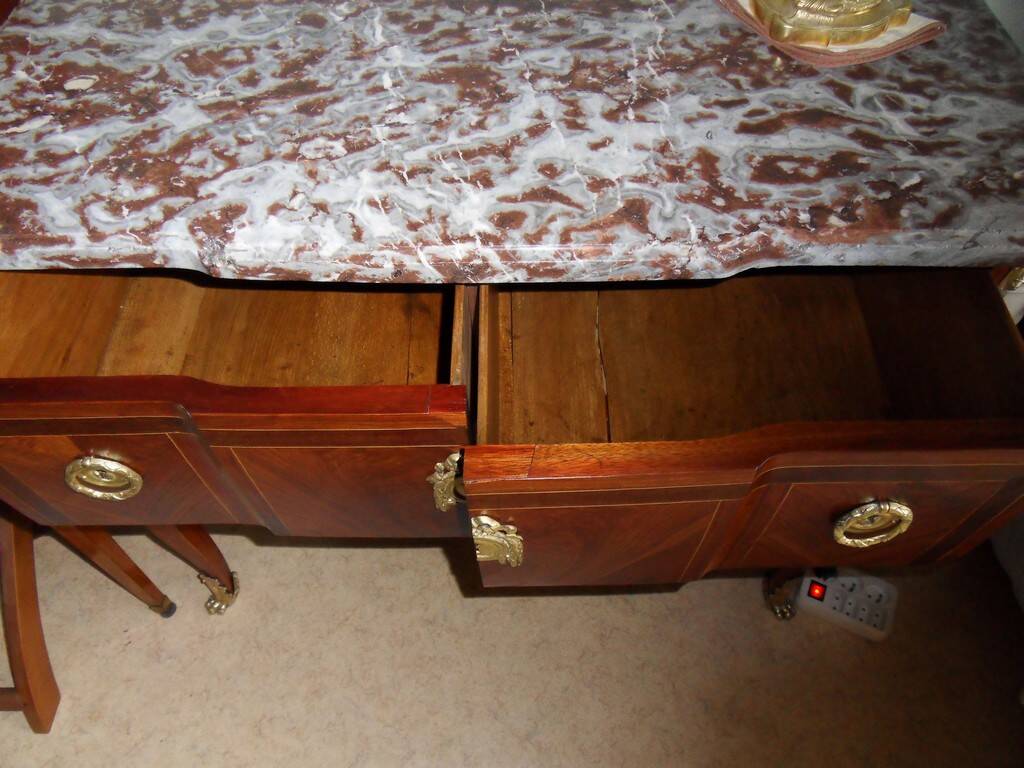 Commode transition xviii siècle estampillée jb vassou