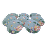 8 flat slip plates