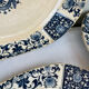 Antique plate from the late 19th century.