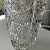 Bohemian crystal vase
