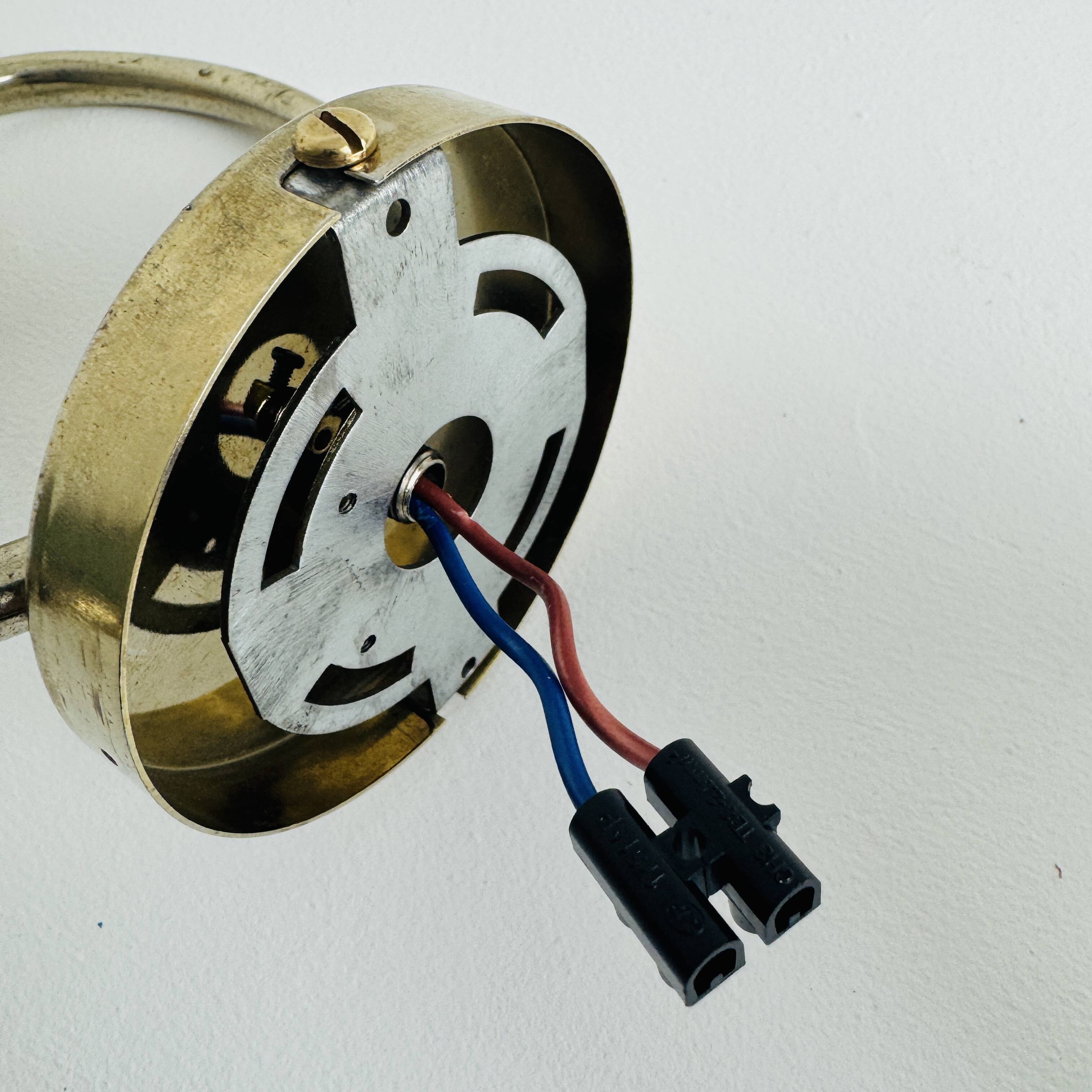 Vintage art deco skyscraper wall light