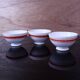 3 petits bols anciens en faïence