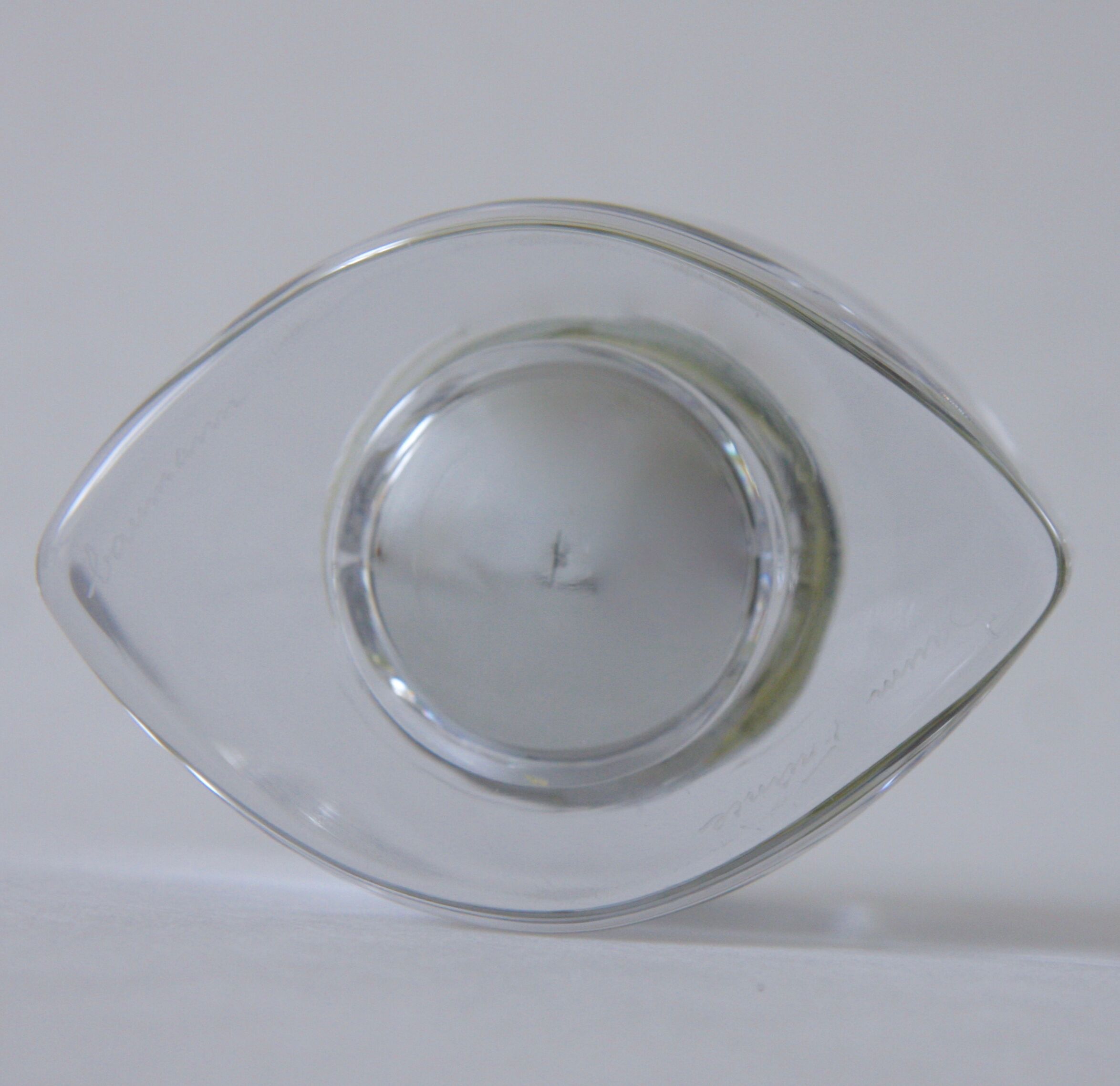 Table lighter Daum France design Baumann.