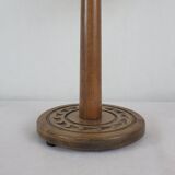 Lampe en bois 1950's
