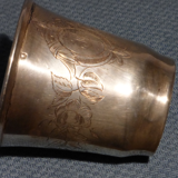 Timbale tulip in solid silver punch Minerve era 19th