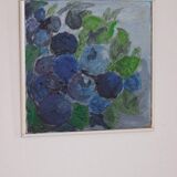 Swedish Oil on Canvas – “Blue Berries” by Martin Kallerup