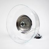 Italian glass lamp , 1980s