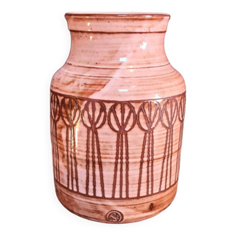 Jacques Pouchain vintage ceramic vase