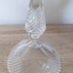 Vintage cut crystal trinket box