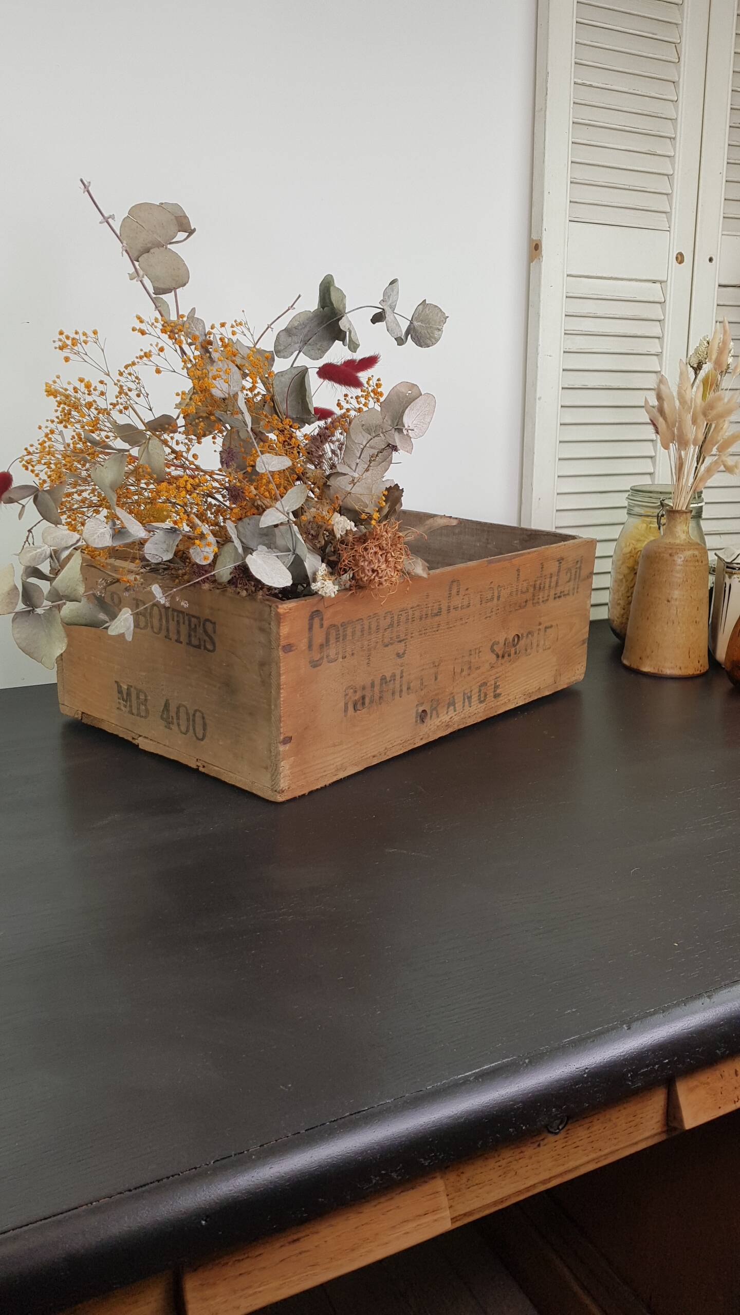 Vintage wooden case montblanc