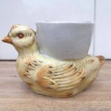 Rare collectible zoomorphic egg cup
