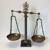 Old brass balance