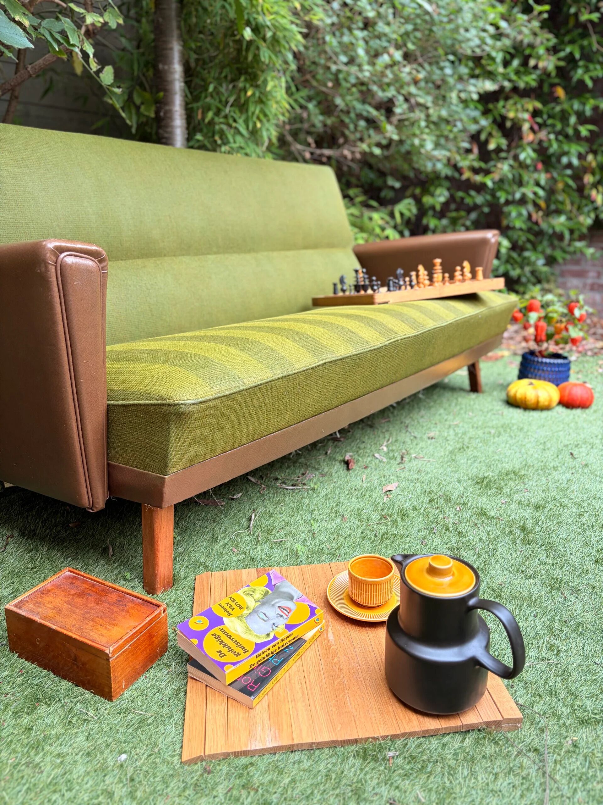 Vintage 1950s/60s 2/3-seater sofa