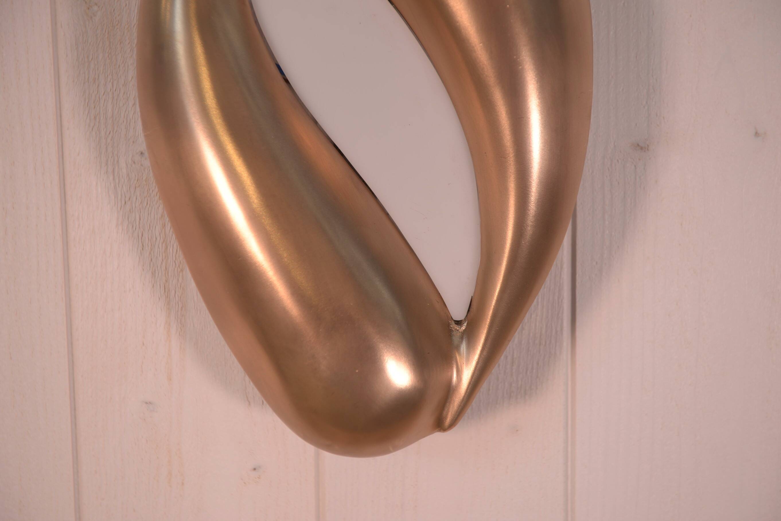 1960s design bronze wall light