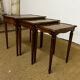 Nesting tables in Louis XVI style marquetry