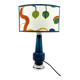 Crystal lamp • Kosta Boda • Sweden • 1960s and custom lampshade