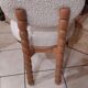 Beige boucle chair and oak wood NV GALLERY