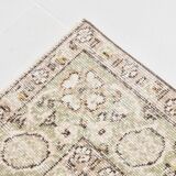 Cream & Beige Antique Turkish Rug 163x267Cm SK 21968