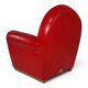 Poltrona Frau Vanity Fair Leather Armchair by Renzo Frau, 1990