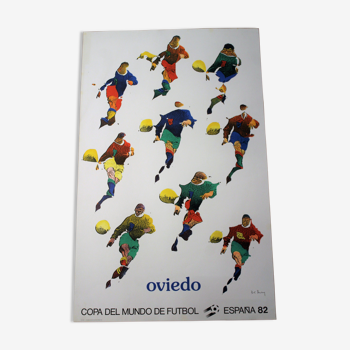 Affiche "Coupe du Monde Espagne "1982
