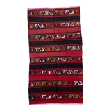 Medium Vintage Turkish Kilim Rug 188x104 cm Wool Kelim