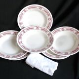 Set of 2 soup plates, Italian plates, soup plates.