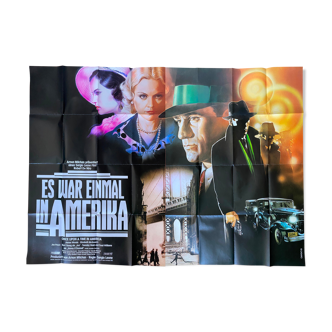 Affiche cinéma originale "Il était une fois en Amérique" Sergio Leone 118x168cm 1984