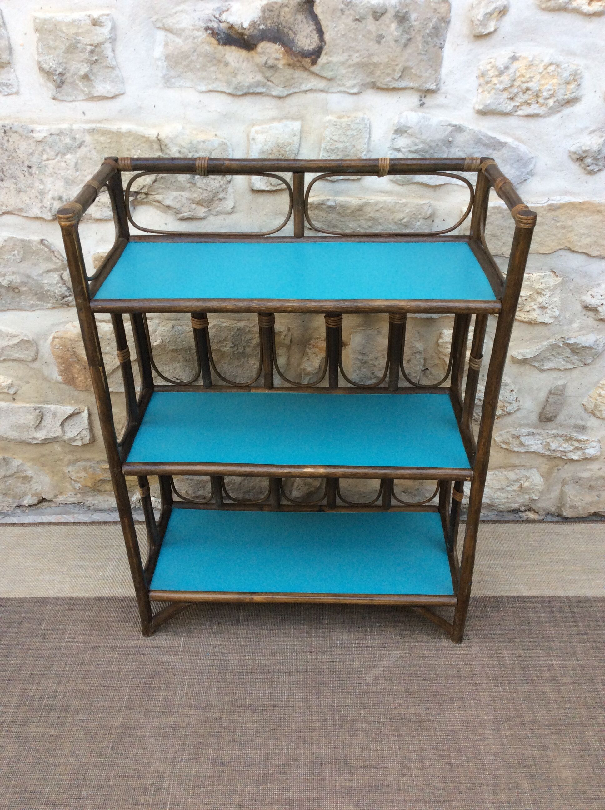 Bamboo shelf